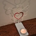 Đế Nến Tealight - Hình Bóng Thiên Thần - Thumbnail 1