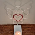 Đế Nến Tealight - Hình Bóng Thiên Thần - Thumbnail 2