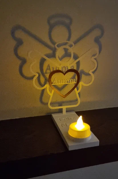 Đế Nến Tealight - Hình Bóng Thiên Thần - Image 3