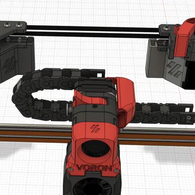 Chụp che dây motor AB cho Voron 2.4r2