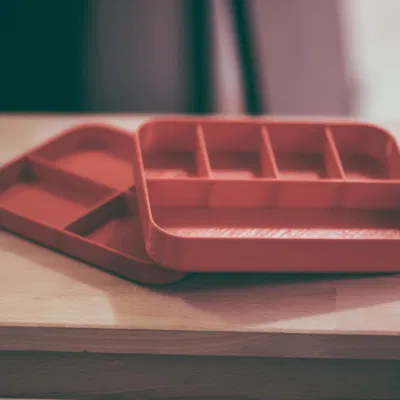 Khay Xếp Chồng - Bộ Khay Tổ Chức Thông Minh