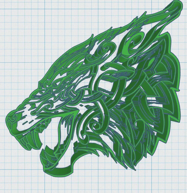 Đế lót ly Viking Shield 22 - Image 2