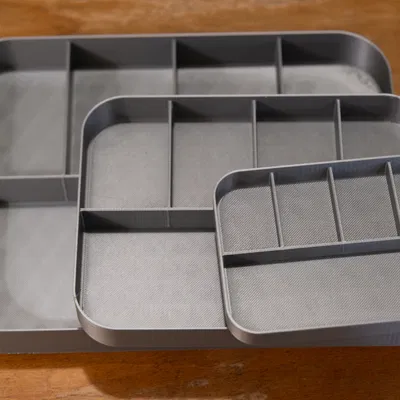 Khay Xếp Chồng - Bộ Khay Tổ Chức Thông Minh