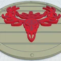 Đế lót ly hình Khiên Viking 16 - Thumbnail 1