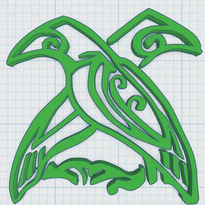 Miếng Lót Ly Hình Khiên Viking 11