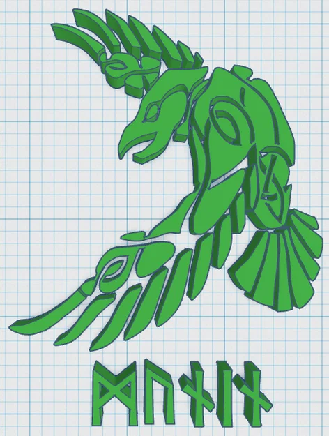 Miếng Lót Ly Hình Khiên Viking - Image 2
