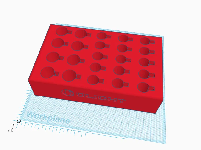 Hộp đựng kiêm trưng bày đèn pin Olight i5 và i3 - Image 1