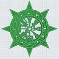 Đế lót ly hình Khiên Viking 8 - Thumbnail 2