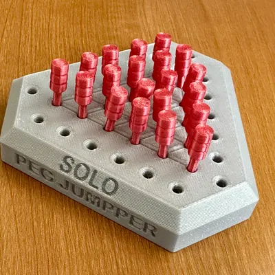 Game Rút Gỗ Rút Số "Solo Peg Jumper"