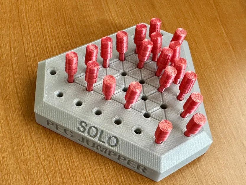 Game Rút Gỗ Rút Số "Solo Peg Jumper" - Image 2