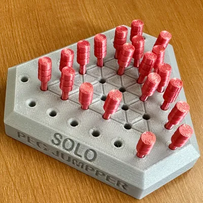 Game Rút Gỗ Rút Số "Solo Peg Jumper"