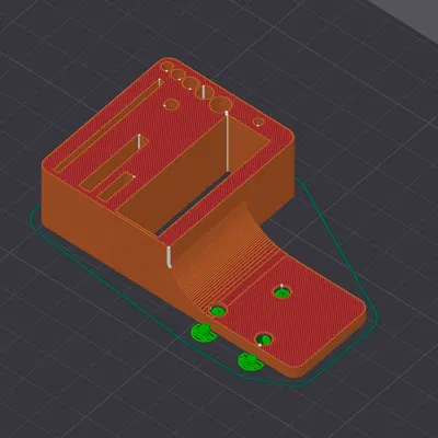 Kẹp Giữ Dụng Cụ Cho Ender-3 V3 SE