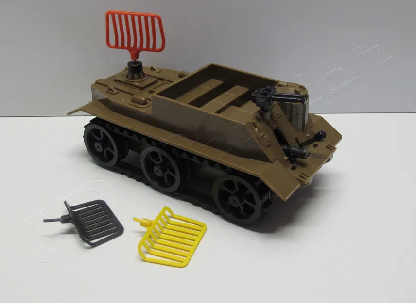 XE VẬN TẢI CHIẾN ĐẤU - IGRA r. 1990 ČSSR - Nút Bấm Cần Gạt - Image 1