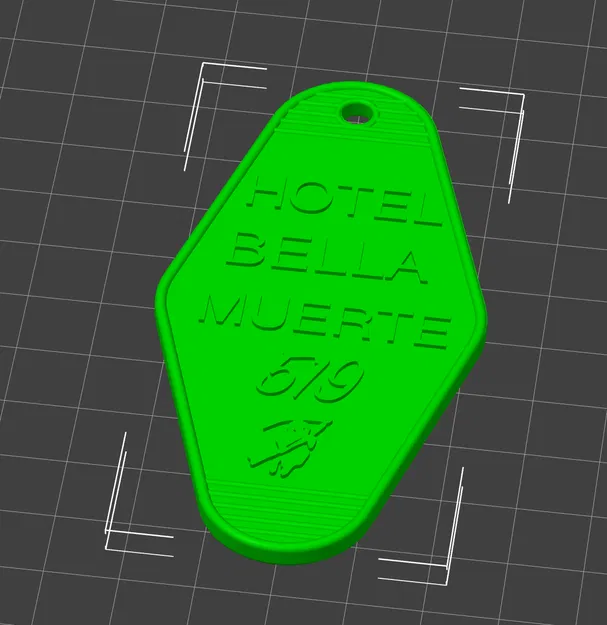 Chìa Khóa Phòng Khách Sạn Bella Muerte - Image 1