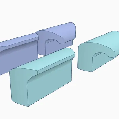 Tay nắm cửa + nắp cho Creality K1 / K1 Max