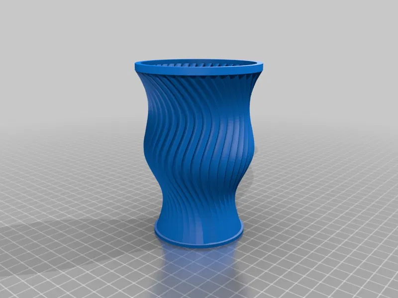 Bình Hoa Xoắn Dày - Image 4