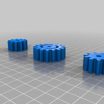 Mô Hình Bánh Răng Chuyển Động Vui Nhộn