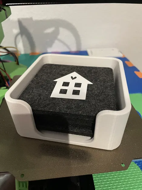 Khay đựng đế lót ly vuông - Image 1