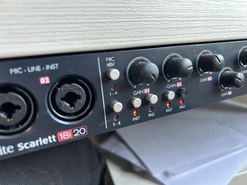 Nút Nhấn Thay Thế Cho Focusrite Scarlett 18i20 MKI - Image 1
