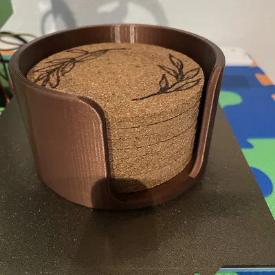 Kệ Đựng Đế Lót Ly Hình Tròn