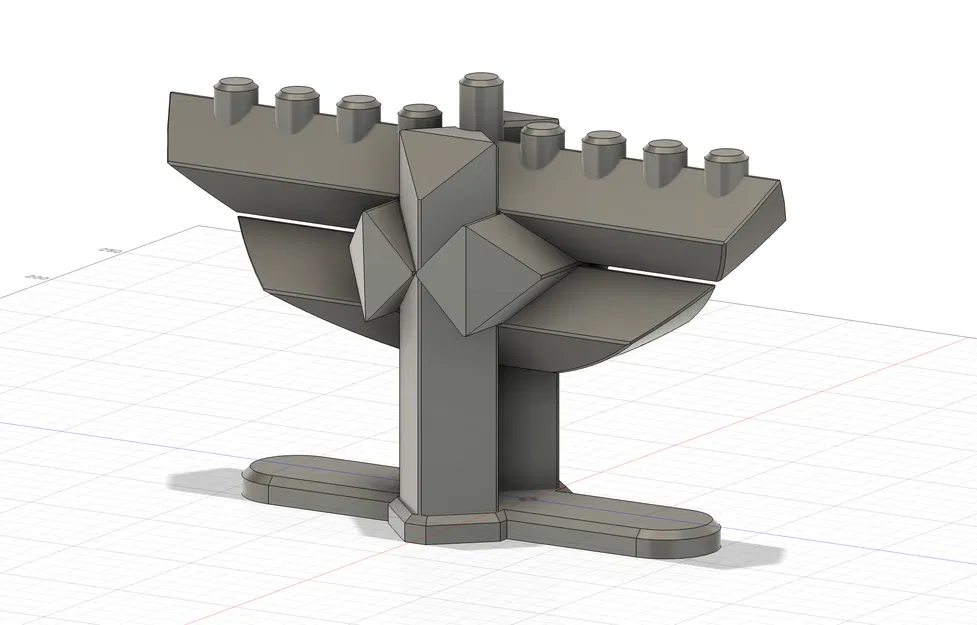 Mô hình Menorah Xếp Hình - Image 3