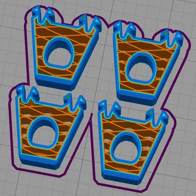 Chân đế cao su cho Ender 3 (Cao hơn)