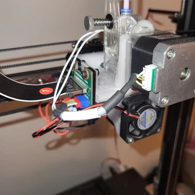 JGMaker Artist-D với extruder clone BMG và hot end MK8 (Creality)