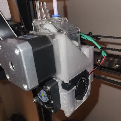 JGMaker Artist-D với extruder clone BMG và hot end MK8 (Creality)