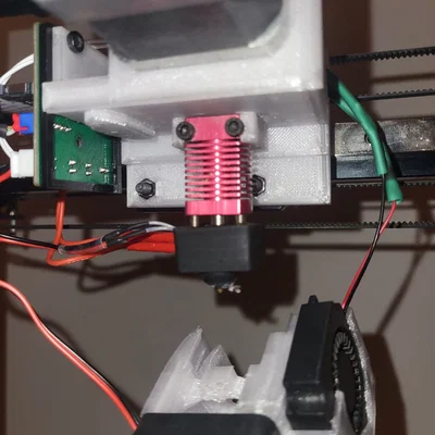 JGMaker Artist-D với extruder clone BMG và hot end MK8 (Creality)