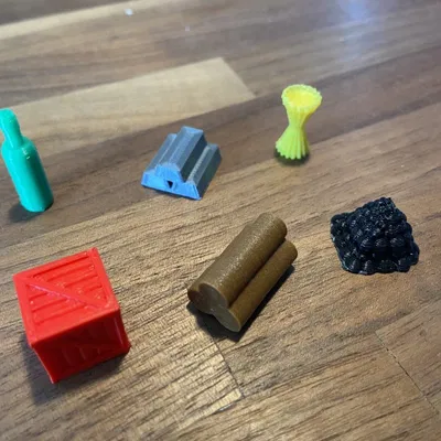 Raccoon Tycoon Commodities Bit - Chi tiết xúc xắc