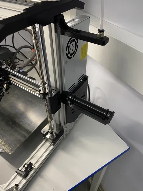 Giá đỡ cuộn dây gắn hông cho Prusa BEAR/2020 nhôm với inserts nhiệt M3 - Image 1