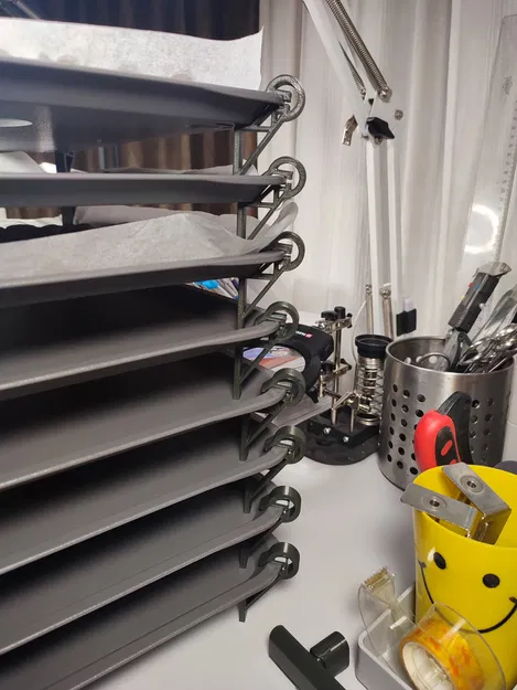 Bộ xếp chồng IKEA TILLGANG cho kệ/giá phơi đồ - Image 7