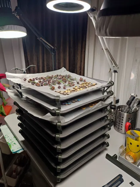 Bộ xếp chồng IKEA TILLGANG cho kệ/giá phơi đồ - Image 8