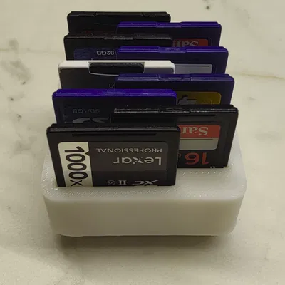 Hộp Đựng Thẻ SD - Gridfinity