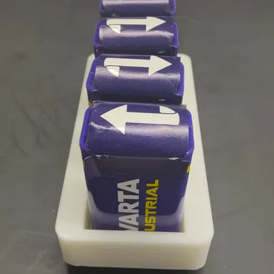 Hộp Pin PP3 9V - Gridfinity