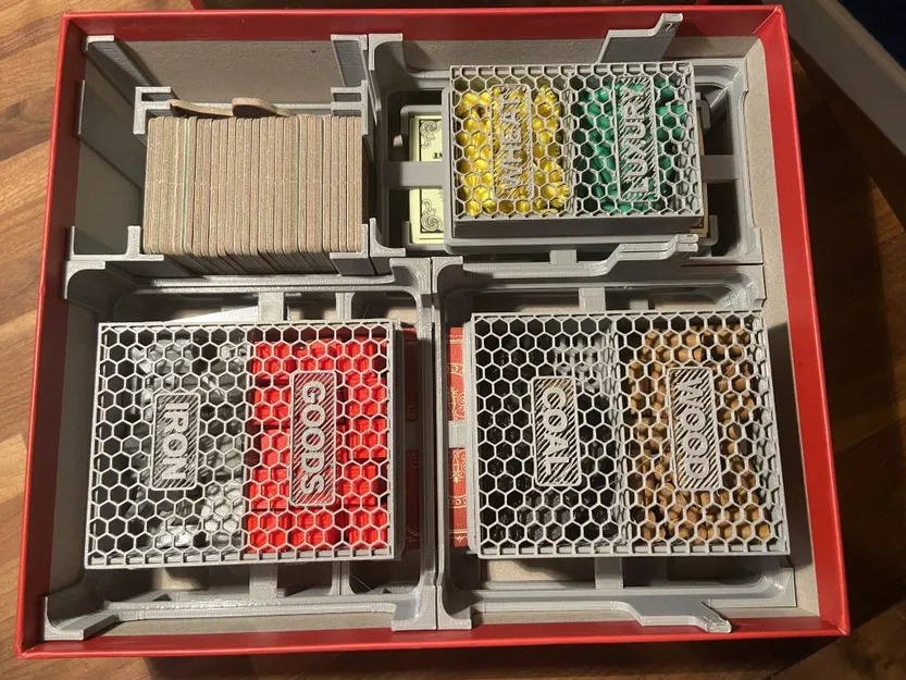 Hộp đựng Insert Raccoon Tycoon Base Game - Image 20