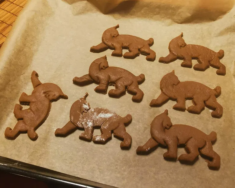 Khuôn cắt bánh gừng hình con báo đốm - Image 2