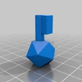Chìa Khóa D20 Cho Hộp Đựng Xúc Xắc Kho Báu! - Thumbnail 4