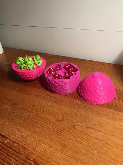 Hộp Đựng Xúc Xắc Hình Trứng Rồng - Image 2