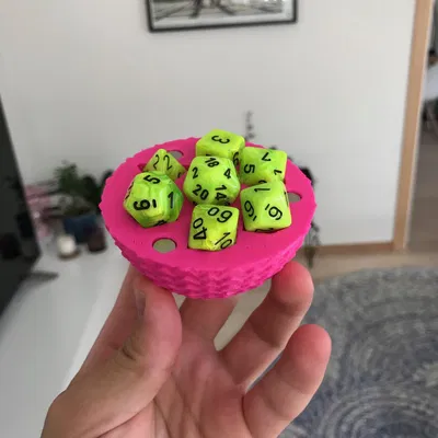 Hộp Đựng Xúc Xắc Hình Trứng Rồng