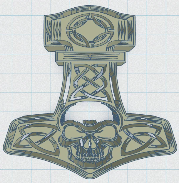 Búa Thor 44 - Viking / Bắc Âu - Image 2