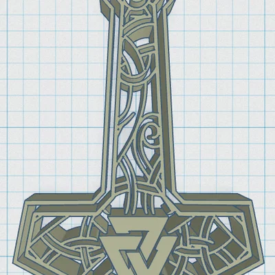 Búa Thần Thor Viking / Bắc Âu 39