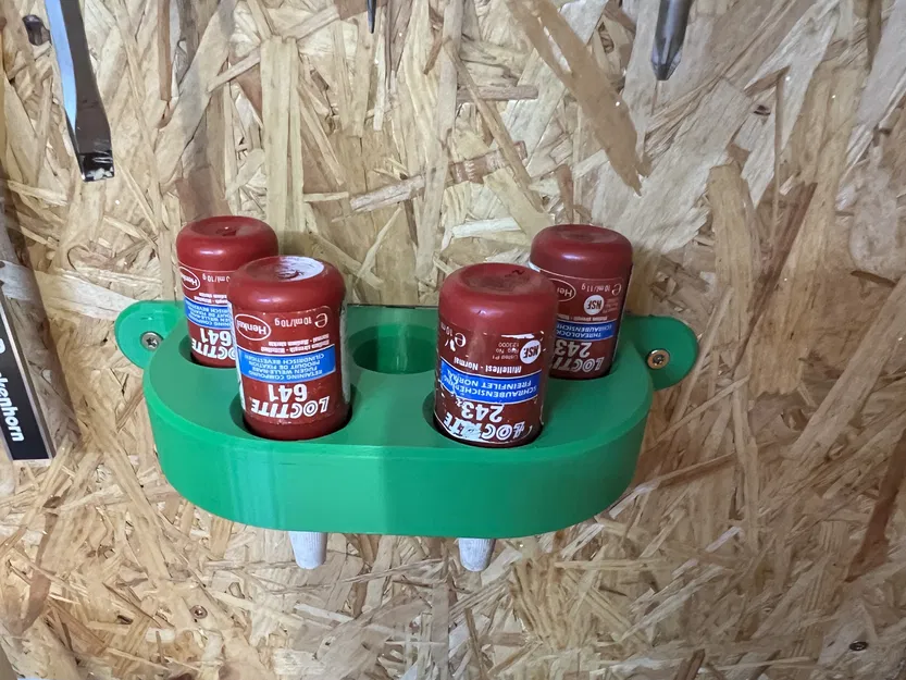 Giá Treo Tường Cho 5 Chai Keo Loctite 10ml - Image 1