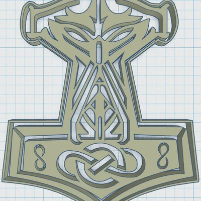Búa Thor Viking / Bắc Âu 37