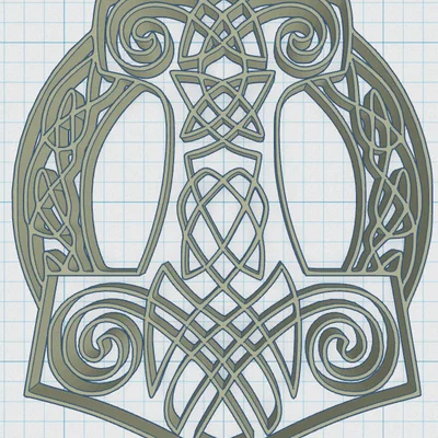 Viking / Bắc Âu - Búa Thor 34