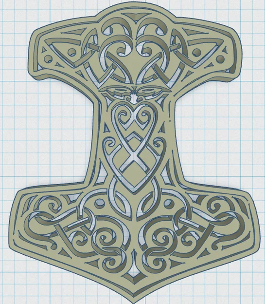 Búa Thor Viking / Bắc Âu 31 - Image 2