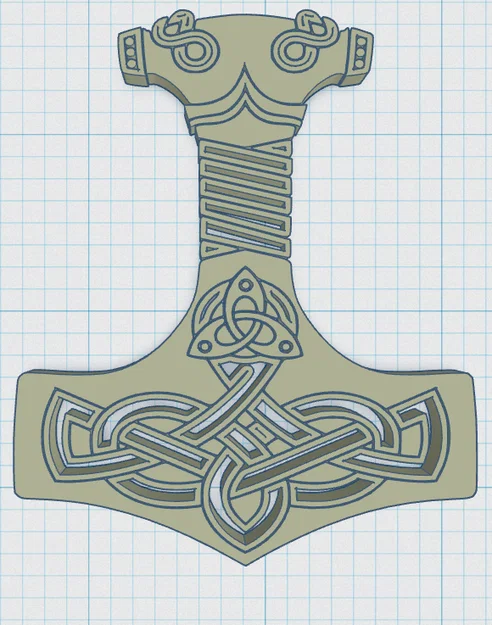 Búa của Thor Viking / Bắc Âu 26 - Image 2