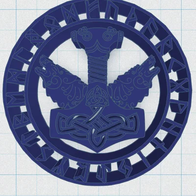 Búa Thor Viking / Bắc Âu 28