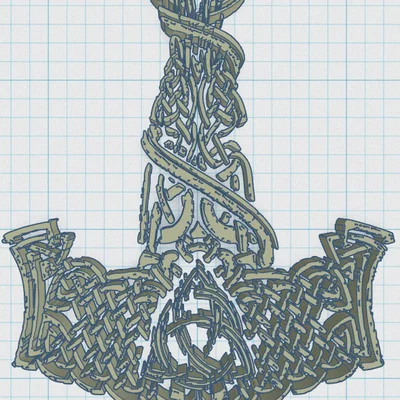 Búa Thần Thor Viking / Bắc Âu 29