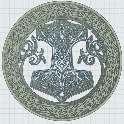 Búa Thần Thor Viking / Bắc Âu 25